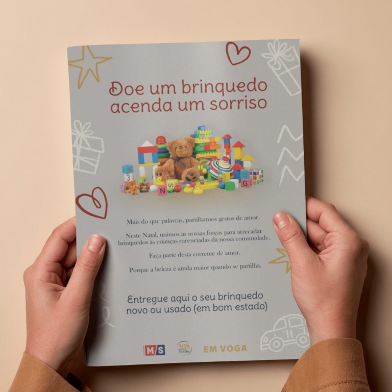 “Doe um brinquedo, acenda um sorriso” decorre até 14 de dezembro