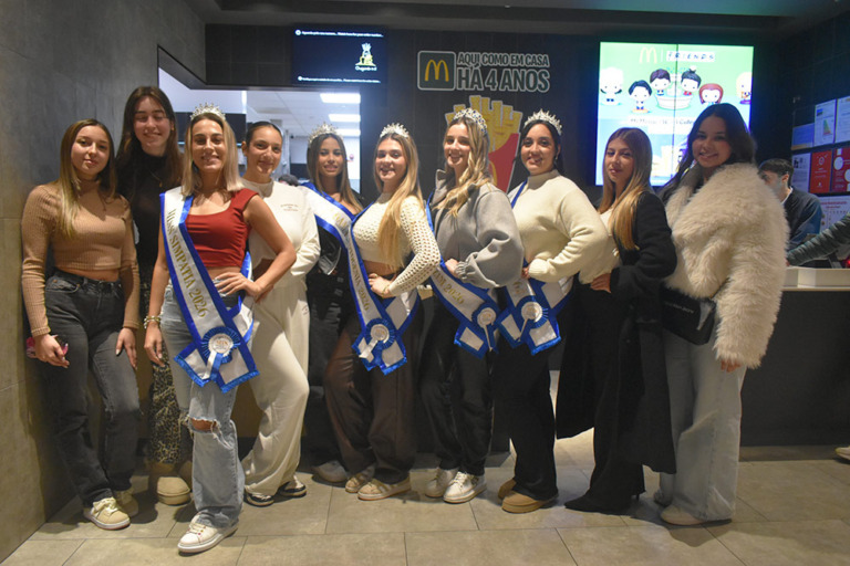 Reencontro das finalistas do Miss Póvoa no McDonald’s da Póvoa de Varzim (fotos)